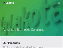 Tablet Screenshot of lakotasoftware.com